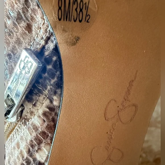 Jessica Simpson Loury Over the Knee OTK Stilletto Snake
Print Boots Site 8 - Picture 10 of 10